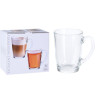 Set de 4 mugs en verre