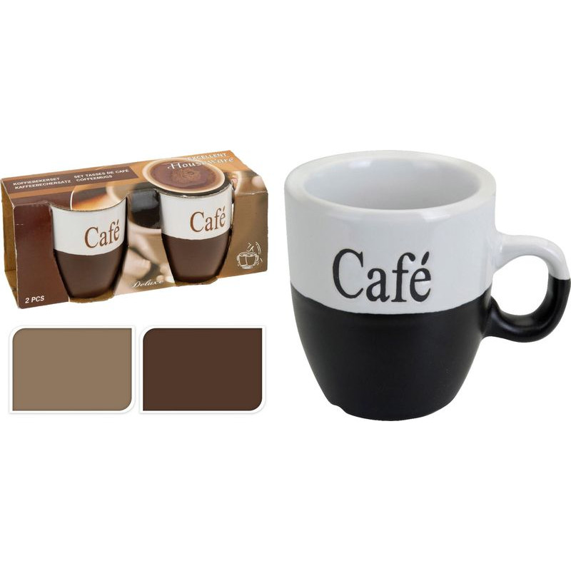 Set de 2 tasses