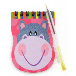 Carnet fantaisie avec stylo