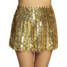 Mini jupe sequins or M