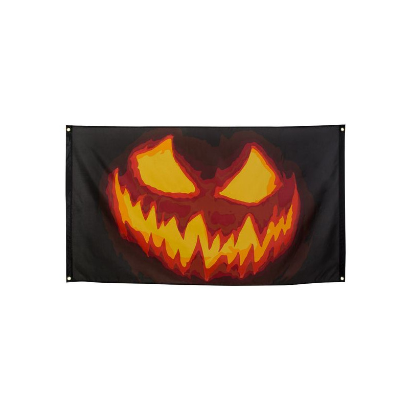 Drapeau Creepy Pumpkin