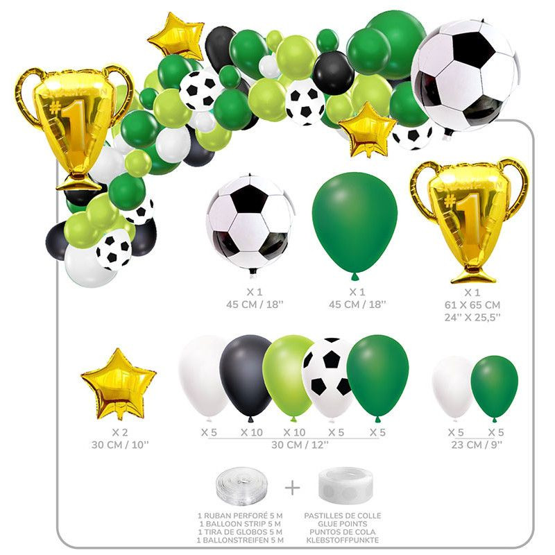 Kit ballons Football