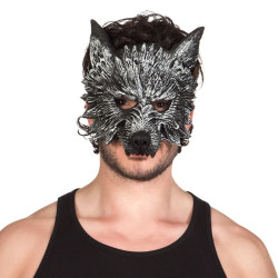 Demi-masque loup-garou