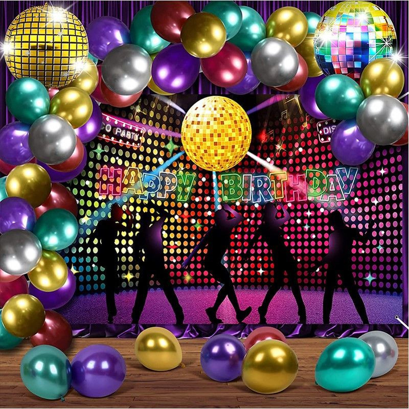 Kit ballons disco