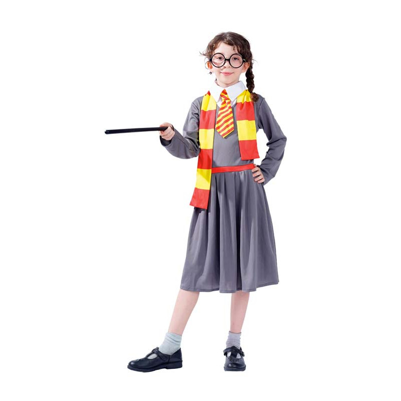 Costume apprentie sorcière 5-6 ans