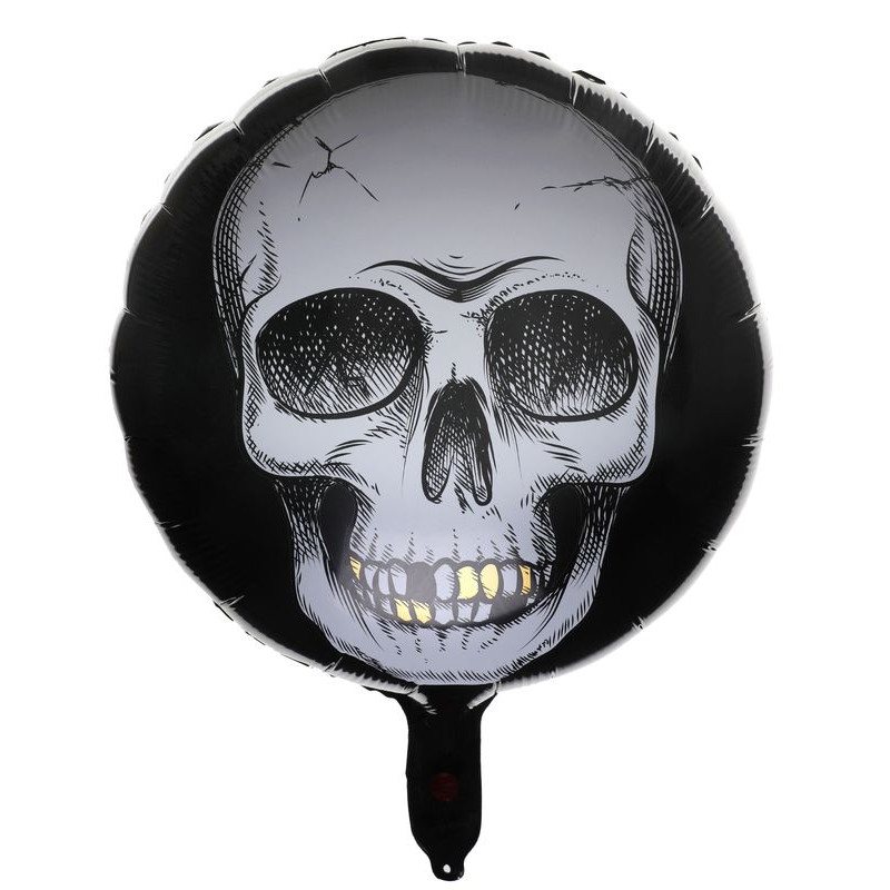 Ballon tête de mort