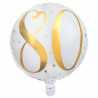 Ballon alu 80 ans