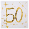 Serviettes 50 ans