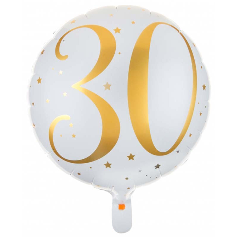 Ballon alu 30 ans