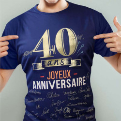 T-Shirt Homme 40 Ans