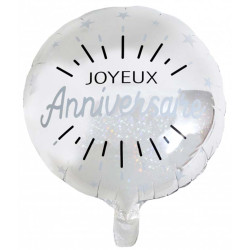 Ballon Alu Anniversaire