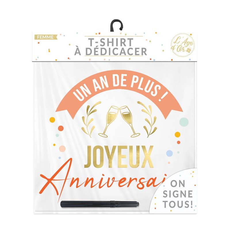 T-Shirt Femme Anniversaire