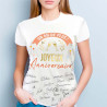 T-Shirt Femme Anniversaire