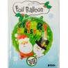 Ballon alu décor Noël