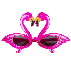 Lunettes party Flamant rose