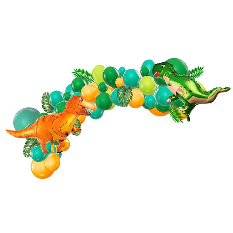 Kit 50 ballons dinosaures