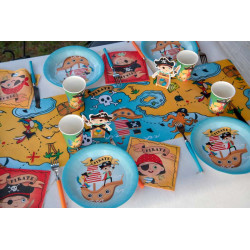 Assiettes pirate