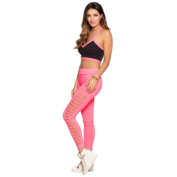 Legging rose fluo