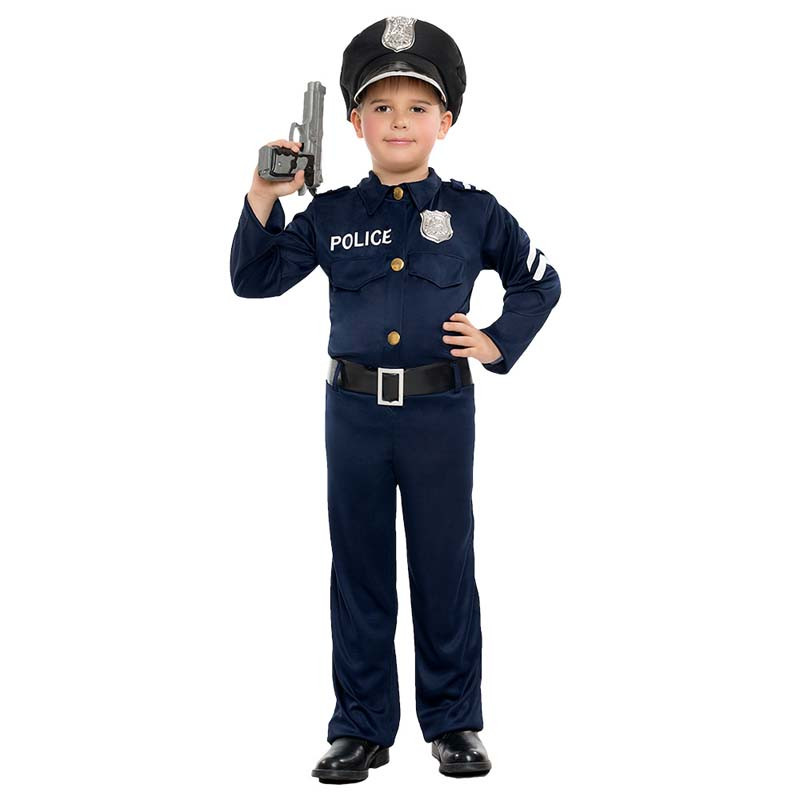 Costume officier police 5-6 ans