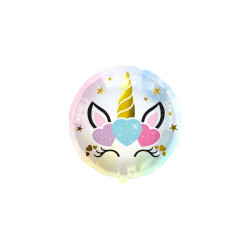 Ballon alu licorne chic