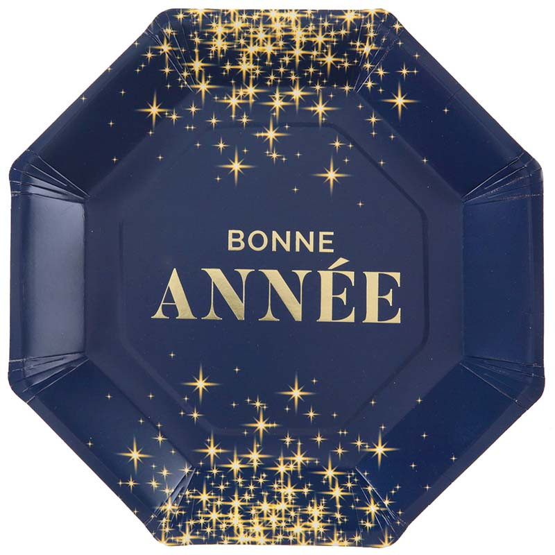 Assiettes Bonne année