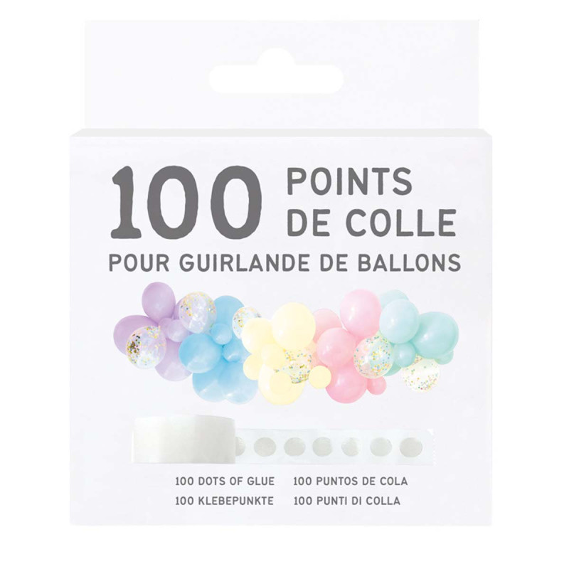 Points de colle pour ballon