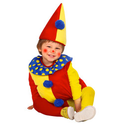 Costume clown 1-3 ans