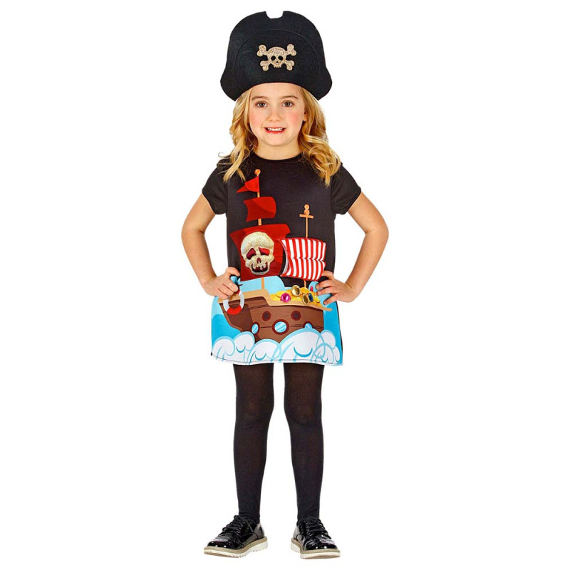 Costume capitaine pirate 1-2 ans