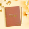 Carnet de notes stylo mamie