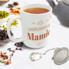 Coffret mug boule à thé mamie