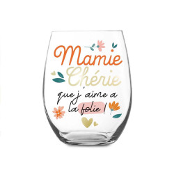 Verre rond mamie chérie